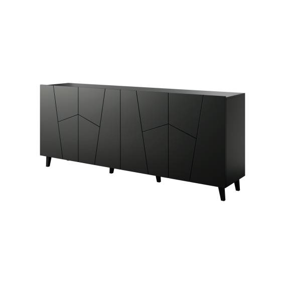 Obrázok pre Komoda ETNA 200x42x82 černá matná