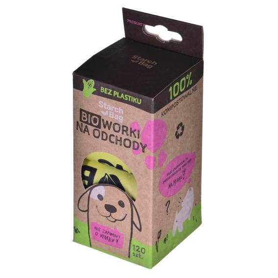 Obrázok pre STARCH BAG - Sáčky na výkaly - 8 x 15