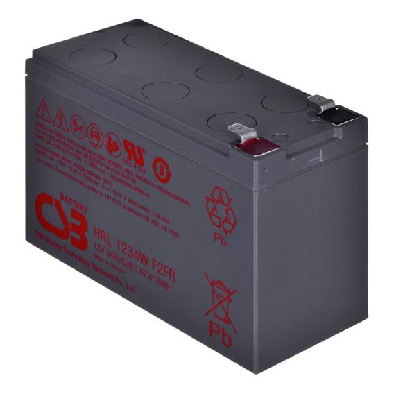 Obrázok pre AKUMULÁTOR CSB HRL1234WF2FR 12V 9Ah