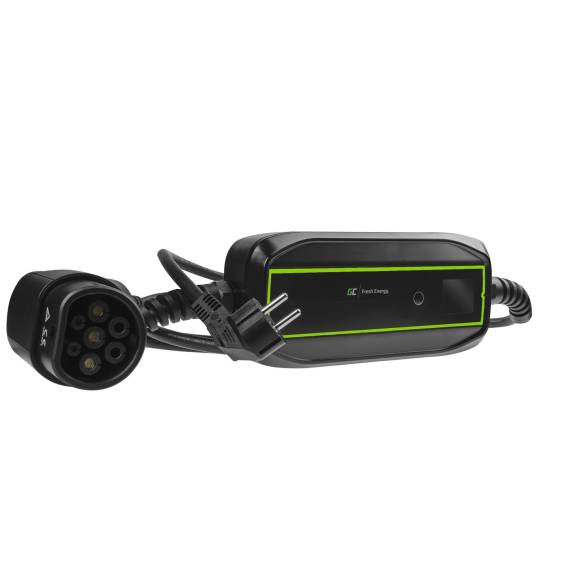 Obrázok pre Green Cell EV16 nabíjecí stanice pro elektromobily Černá 1 Vestavěný displej LCD