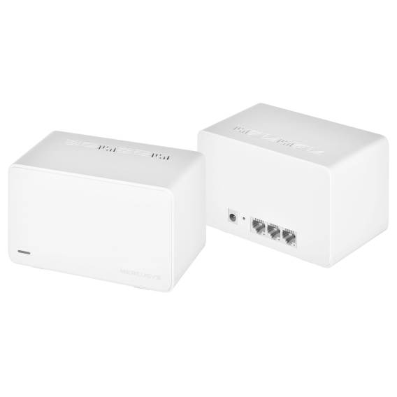 Obrázok pre Mercusys Halo H80X(2-pack) Dvoupásmový (2,4 GHz / 5 GHz) Wi-Fi 6 (802.11ax) Bílá 3 Vnitřní