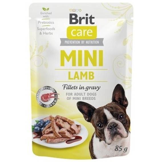 Obrázok pre BRIT Care Mini Lamb - Mokré krmivo pro psy - 85 g