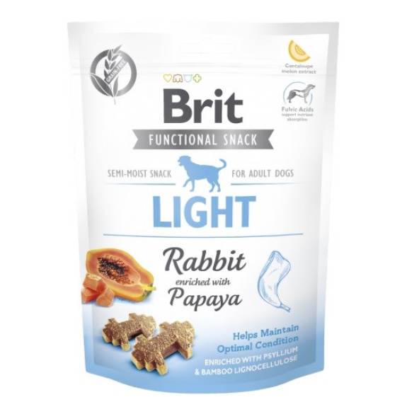 Obrázok pre BRIT Functional Snack Light Rabbit  - pochoutka pro psy - 150g