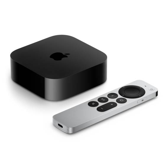 Obrázok pre Apple TV 4K Černá, Stříbrná 4K Ultra HD 128 GB Wi-Fi Připojení na síť Ethernet