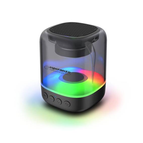 Obrázok pre Esperanza EP154 BT FM LED RGB reproduktor černý 3W