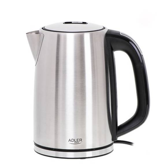 Obrázok pre Adler AD 1340 elektrická konvice 1,7 l 2200 W Černá, Stříbrná