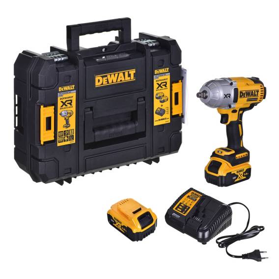 Obrázok pre Rázový klíč 1/2" 18V 2x5,0Ah DCF900P2T-QW DEWALT