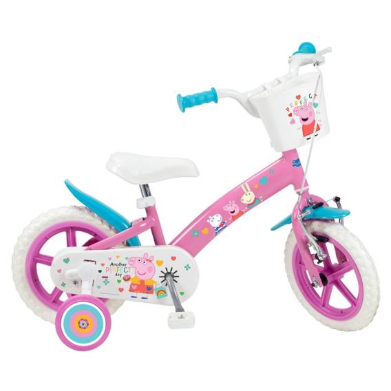 Obrázok pre Dětské kolo 12" Peppa Pig pink 1195 Pink TOIMSA