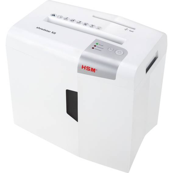 Obrázok pre Skartovačka dokumentů HSM shredstar X8, 4,5 x 30 mm + samostatný řezací mechanismus CD