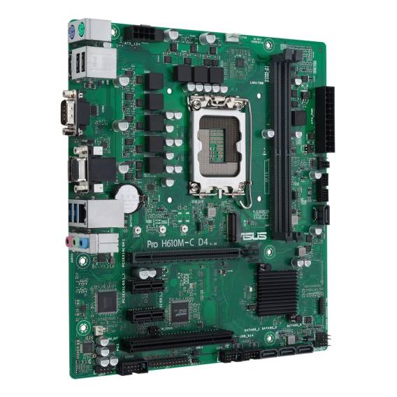 Obrázok pre ASUS PRO H610M-C D4-CSM Intel H610 LGA 1700 Micro ATX