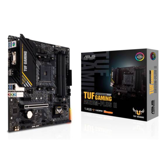 Obrázok pre ASUS TUF GAMING A520M-PLUS II AMD A520 Socket AM4 Micro ATX
