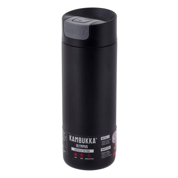 Obrázok pre Kambukka Olympus Matte Black - Termohrnek, 500 ml