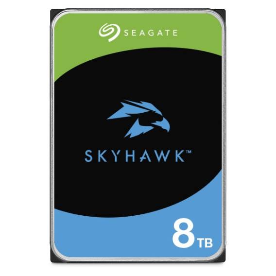 Obrázok pre Seagate SkyHawk vnitřní pevný disk 8 TB 256 MB 3.5" Serial ATA III (ST8000VX010)