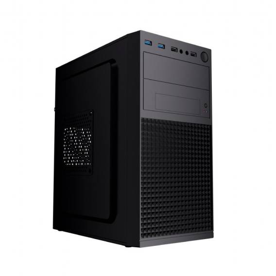 Obrázok pre Gembird Počítačová skříň Mini-tower Fornax K300, Micro-ATX, 2x USB 3.0 + 2x USB 2.0, černá