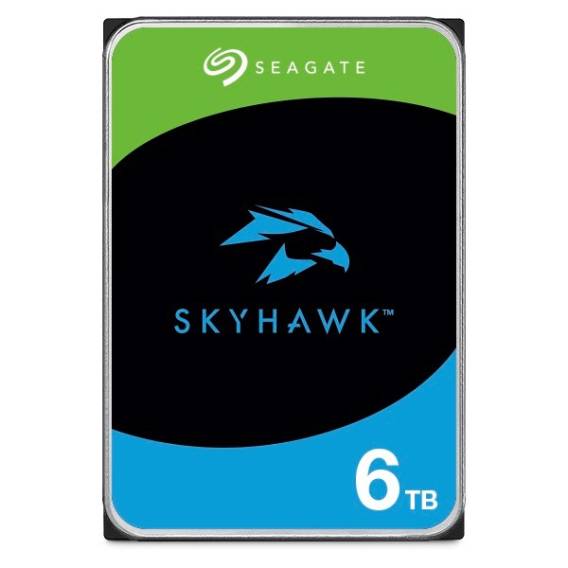 Obrázok pre Seagate SkyHawk vnitřní pevný disk 6 TB 256 MB 3.5" Serial ATA III (ST6000VX009)