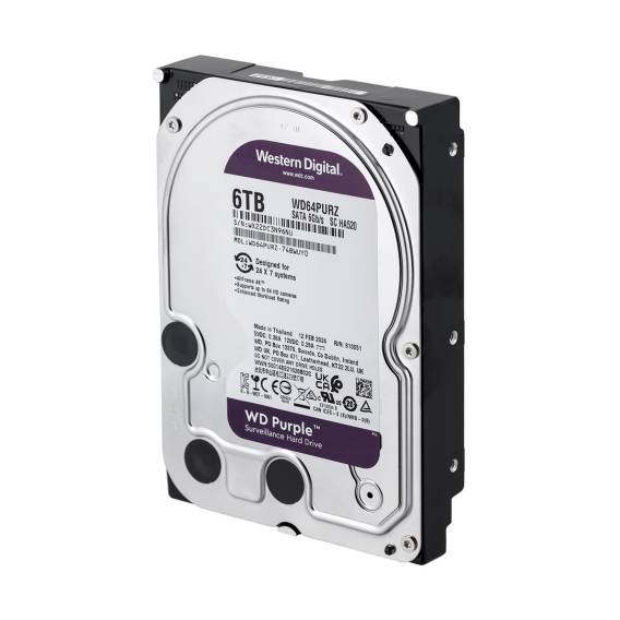 Obrázok pre Western Digital WD64PURZ vnitřní pevný disk 3.5" 6 TB Serial ATA III