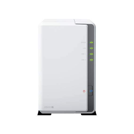 Obrázok pre Synology DiskStation DS223J úložný server NAS Desktop Realtek RTD1619B 1 GB DDR4 DiskStation Manager Bílá