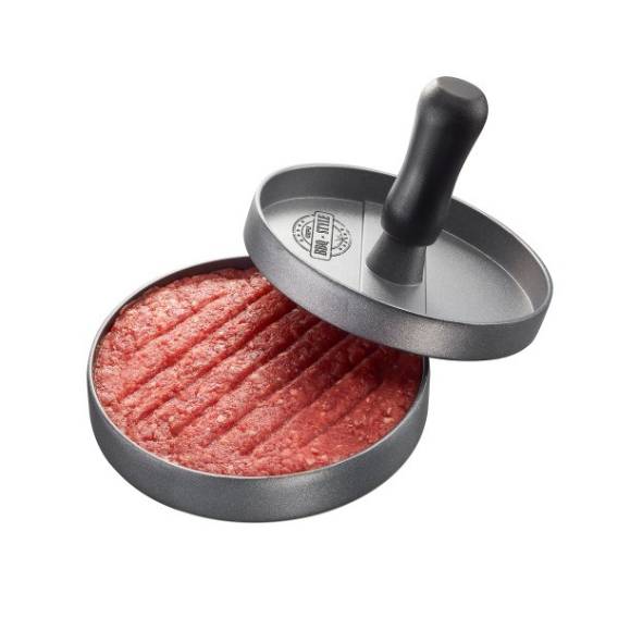 Obrázok pre GEFU BBQ lis na hamburgery Černá, Šedá Hliník, Plast