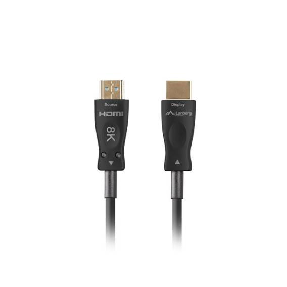 Obrázok pre LANBERG KABEL HDMI M/M V2.1 50M 8K OPTICKÝ AOC