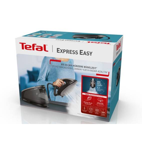 Obrázok pre Tefal Express Easy SV6140 2200 W 1,7 l Černá, Šedá