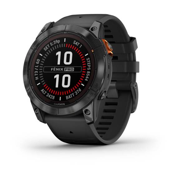 Obrázok pre Garmin fēnix 7X Pro 3,56 cm (1.4") MIP 51 mm Digitální 280 x 280 px Dotyková obrazovka Šedá Wi-Fi GPS