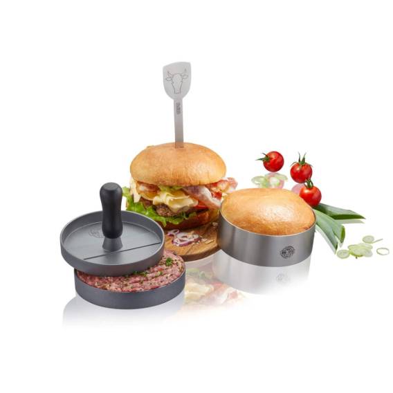 Obrázok pre GEFU BBQ G-89494 - 3dílná sada na hamburgery