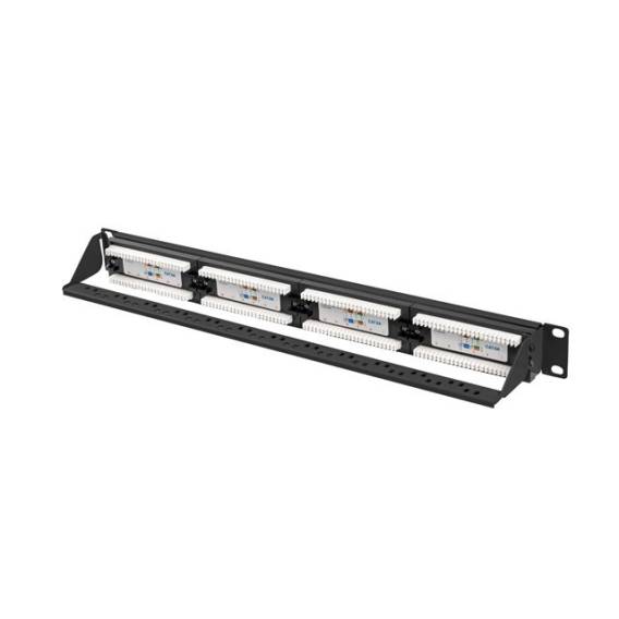 Obrázok pre Lanberg PPUA-1024-B patch panel 1U
