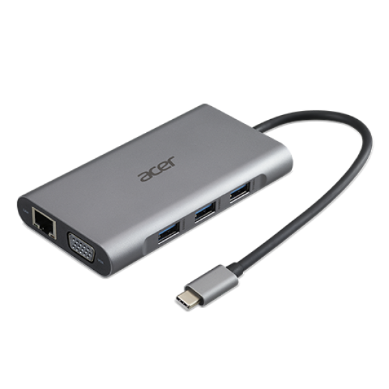 Obrázok pre ACER USB-C Dongle, Dokovacia stanica 10v1 (HP.DSCAB.002)