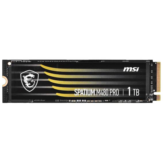 Obrázok pre MSI SPATIUM M480 PRO PCIe 4.0 NVMe M.2 1TB PCI Express 4.0 3D NAND