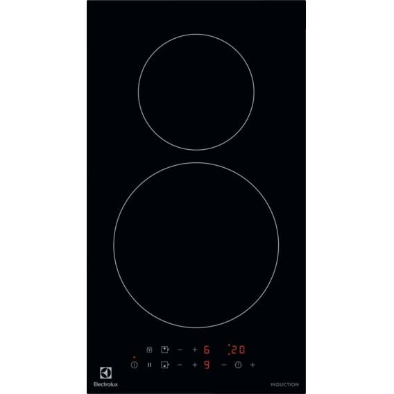 Obrázok pre Electrolux LIT30230C Černá Vestavěné 29 cm Indukční varná deska se zónami 2 zóna/zón