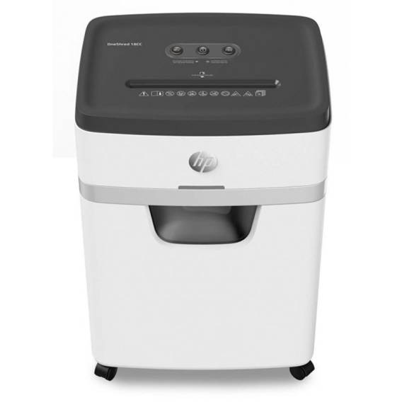 Obrázok pre Skartovačka HP ONESHRED 18CC, řezané papíry, P-4, 18 karet, 25l, světle šedá