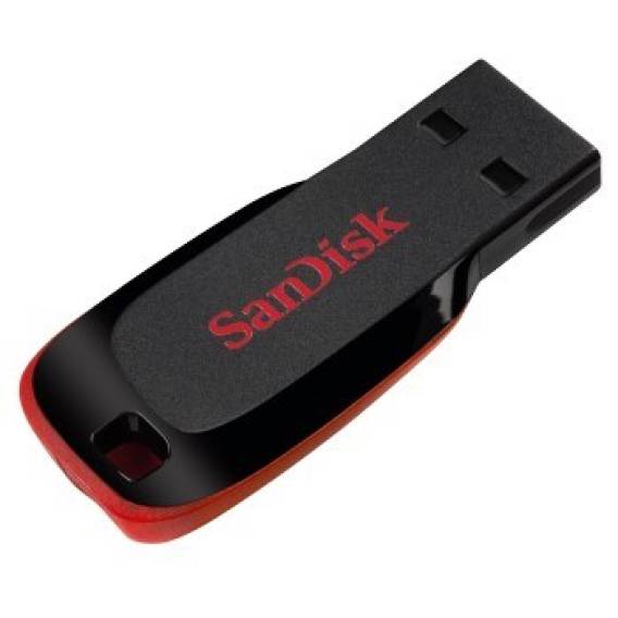 Obrázok pre SanDisk Cruzer Blade USB paměť 64 GB USB Typ-A 2.0 Černá, Červená
