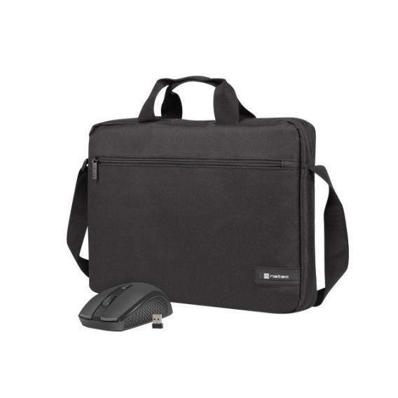 Obrázok pre NATEC BRAŠNA NA NOTEBOOK WALLAROO 2 15,6" S MYŠÍ