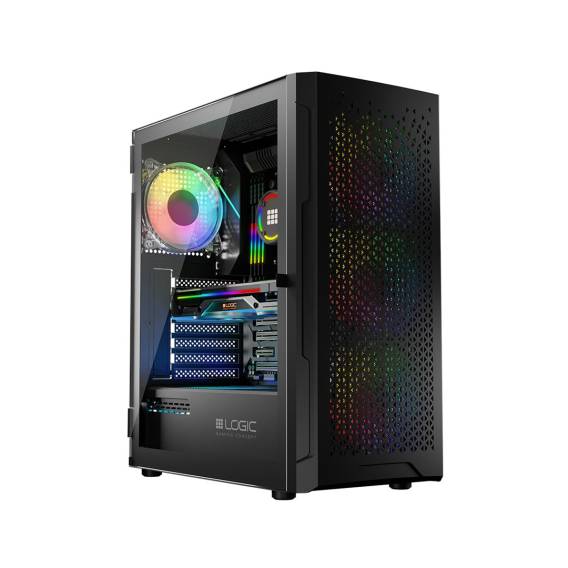 Obrázok pre Logic ARAMIS ARGB MINIDI skříň USB 3.0 černá