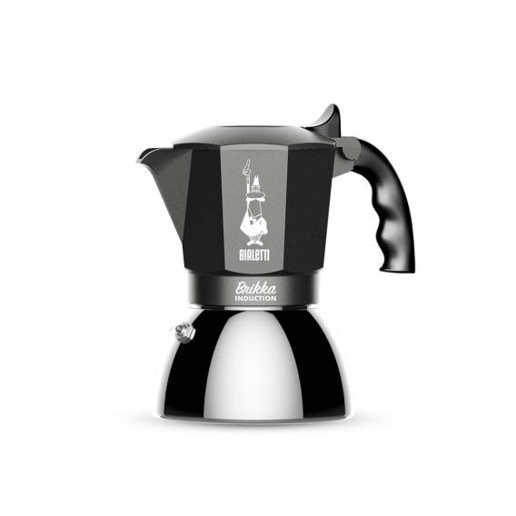 Obrázok pre Kávovar BIALETTI BRIKKA INDUCTION 4TZ 180 ml Antracit, Stříbrná
