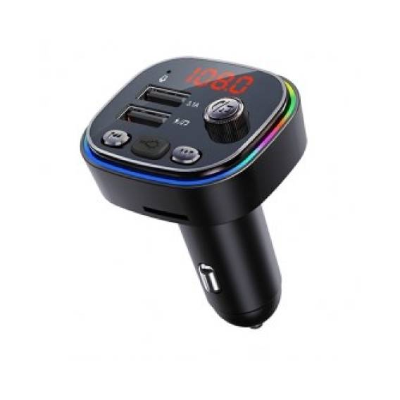 Obrázok pre Vakoss TC-B439K FM vysílač 87,5 - 108 MHz Bluetooth/USB Černá