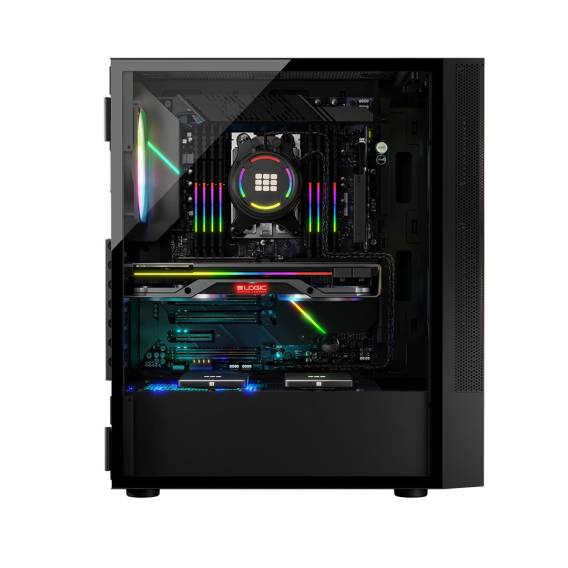 Obrázok pre Logic ARYA ARGB MINIDI skříň USB 3.0 černá