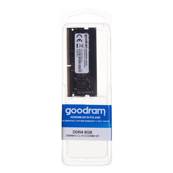 Obrázok pre Goodram GR2666D464L19S/8G paměťový modul 8 GB DDR4 2666 MHz