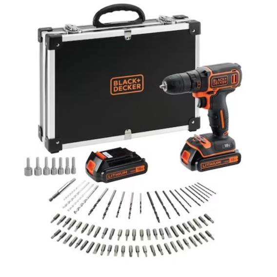 Obrázok pre 18V vrtačka/šroubovák CDC18BAFC-QW BLACK+DECKER