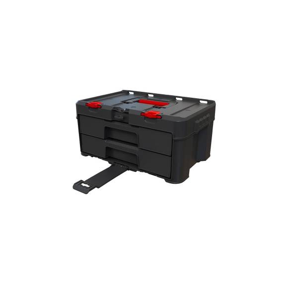 Obrázok pre Box na nářadí KETER Stack'N'Roll (17210832/253384) 2 zásuvky Černá