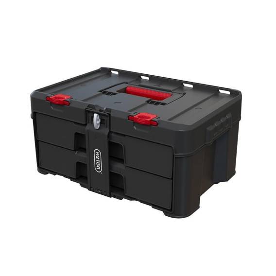 Obrázok pre Box na nářadí KETER Stack'N'Roll (17210832/253384) 2 zásuvky Černá