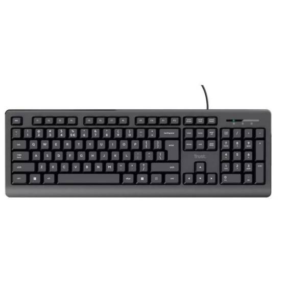 Obrázok pre Trust Basics klávesnice USB QWERTY Americká angličtina Černá