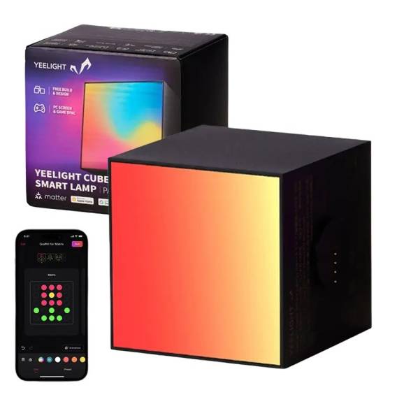 Obrázok pre Herní světelný panel YEELIGHT SMART CUBE LIGHT PANEL (YLFWD-0006) Černá