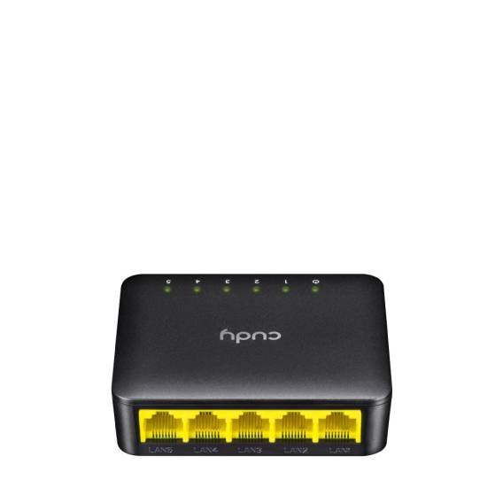 Obrázok pre Cudy GS105D síťový přepínač Gigabit Ethernet (10/100/1000) Černá