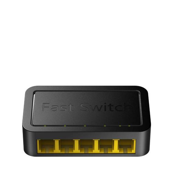 Obrázok pre Cudy FS105D síťový přepínač Fast Ethernet (10/100) Černá
