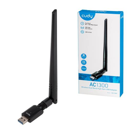Obrázok pre Cudy WU1400 síťová karta WLAN 867 Mbit/s