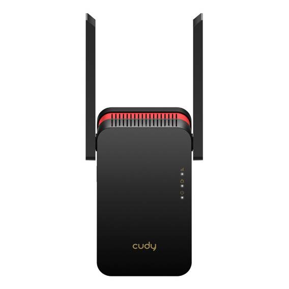 Obrázok pre Cudy RE3000 zasilovač síťového signálu Síťový opakovač Černá, Červená 10, 100, 1000 Mbit/s