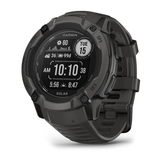 Obrázok pre Garmin Instinct 2X Solar 2,79 cm (1.1") MIP 50 mm Digitální 176 x 176 px Dotyková obrazovka Grafit GPS