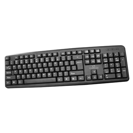 Obrázok pre Titanum TK101 klávesnice USB Černá