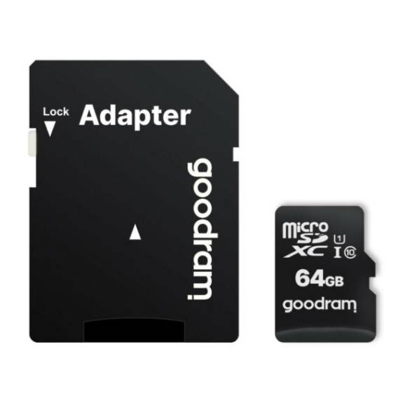 Obrázok pre PAMÄŤOVÁ KARTA MEMORY CARD GOODRAM MICROSD 64GB